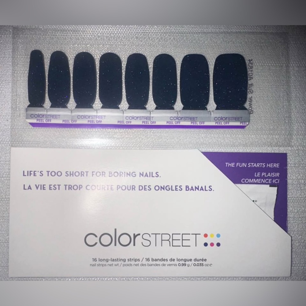 Color Street: Power Suit Nail Strips